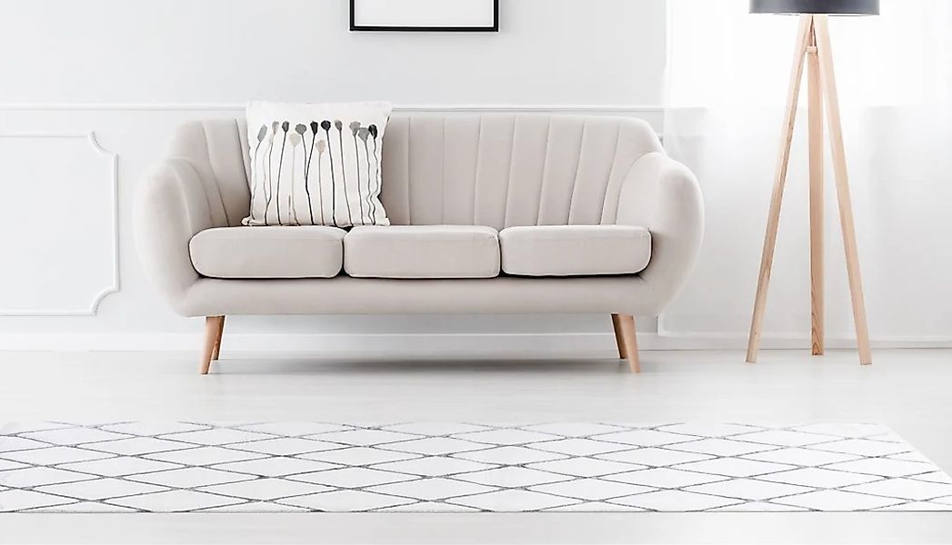 calo-deluxe Teppich "Jardan-2000" rechteckig 20 mm Höhe besonders weich dur günstig online kaufen