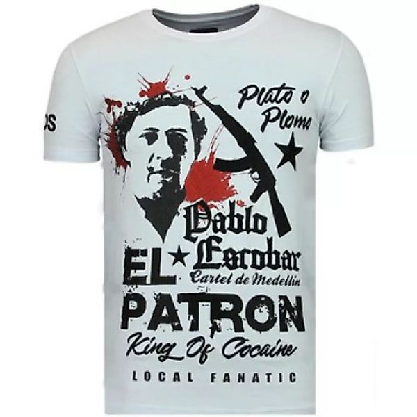 Local Fanatic  T-Shirt El Patron Pablo Strass günstig online kaufen