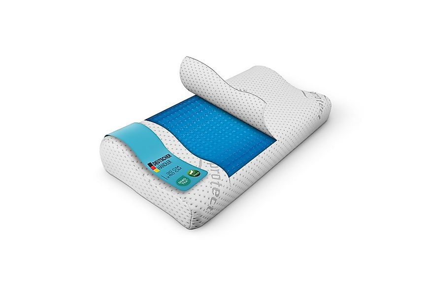 Bestlivings Nackenstützkissen Visco Kopfkissen, Füllung: Memory Foam, Seite günstig online kaufen