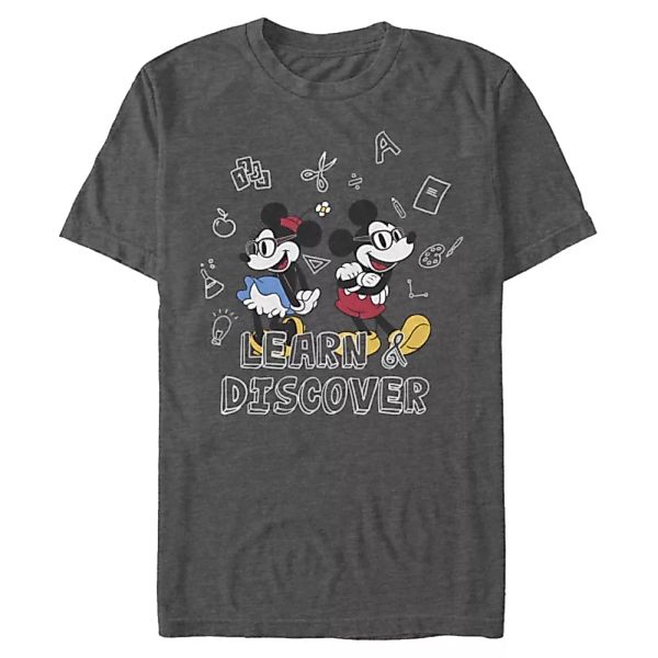Disney - Micky Maus - Micky & Minnie Discover - Männer T-Shirt günstig online kaufen