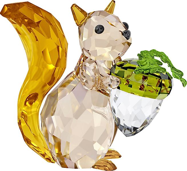 Swarovski Tierfigur Deko Kristall Sammelfigur Idyllia Eichhörnchen und Eich günstig online kaufen