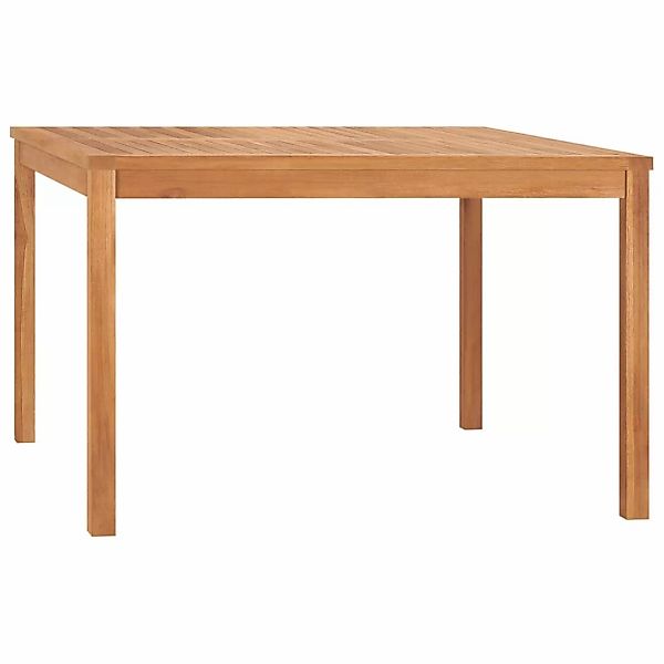 Garten-esstisch 120x120x77 Cm Teak Massivholz günstig online kaufen