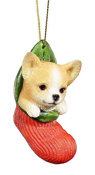 Figuren Shop GmbH Christbaumschmuck Christbaum-Schmuck Hund - Chihuahua im günstig online kaufen