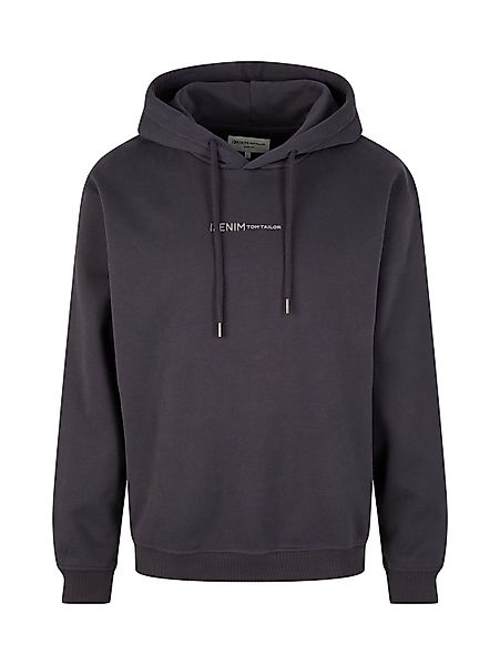 Tom Tailor Denim Herren Hoodie Kapuzenpullover PRINT - Regular Fit günstig online kaufen