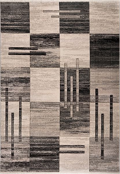 my home Teppich "Beliz" rechteckig 9 mm Höhe mit Konturenschnitt, Kurzflor, günstig online kaufen