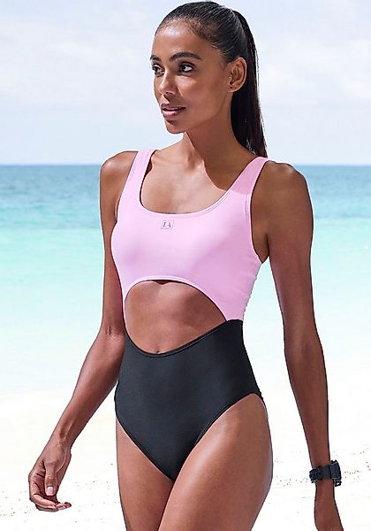 LASCANA ACTIVE Badeanzug mit modischem Cut-Out günstig online kaufen