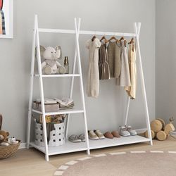 IDIMEX Kinderkleiderschrank LOTTE Kinderzimmer Garderobe mit günstig online kaufen