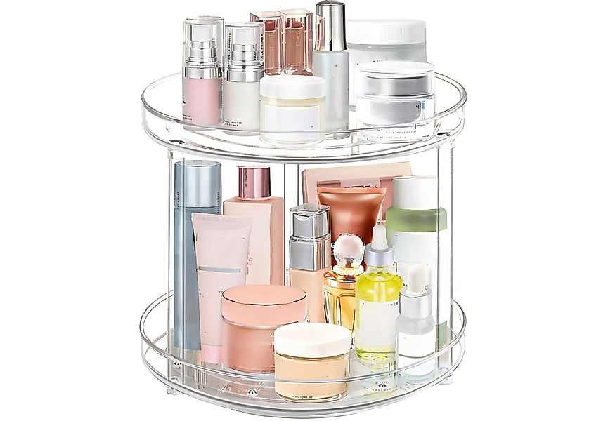 SURFOU Badorganizer Schminktisch Organizer Drehbarer Organizer Make up Parf günstig online kaufen