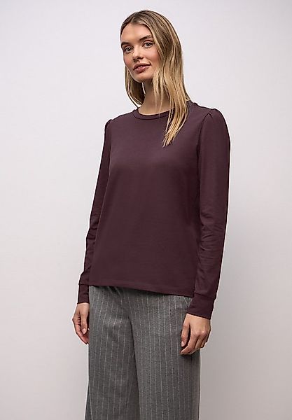 STREET ONE Langarmshirt mit Rundhalsausschnitt günstig online kaufen