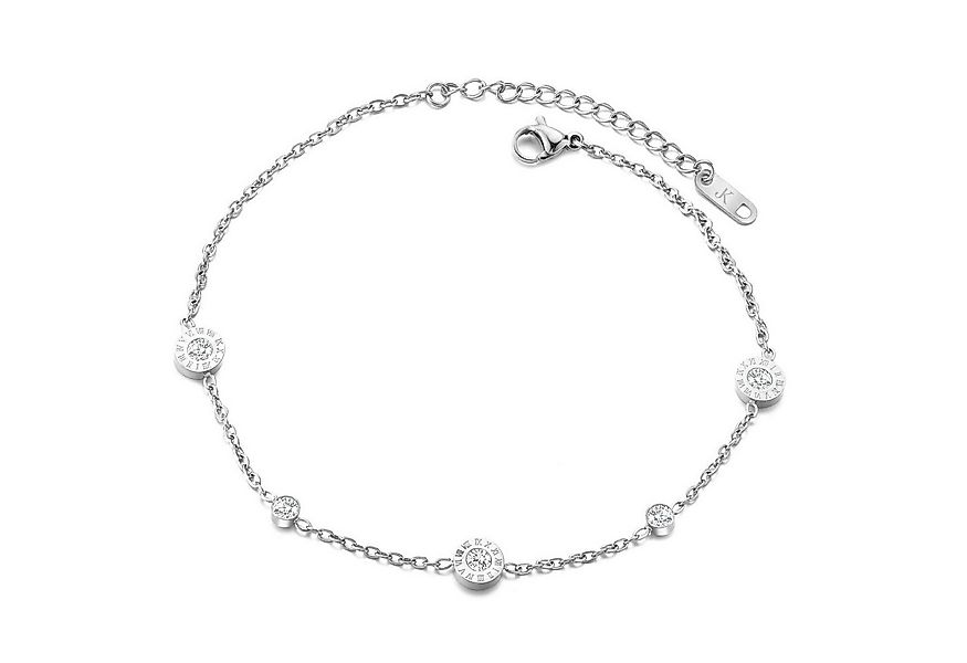 Kim Johanson Armband Timeless (1-tlg), mit Zirkonia, aus Edelstahl günstig online kaufen
