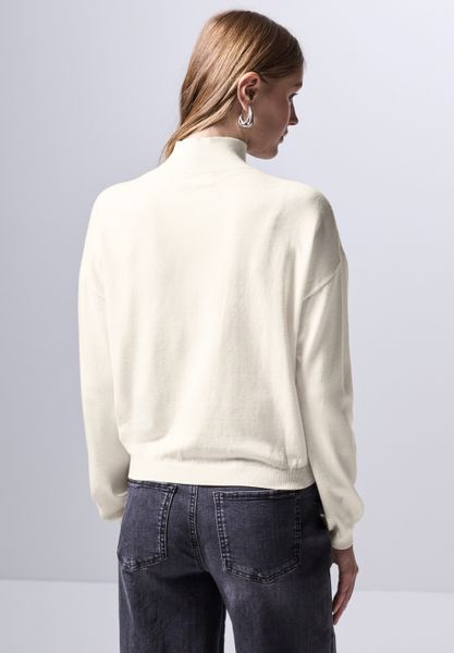 STREET ONE STUDIO Strickpullover mit Elastiksaum günstig online kaufen