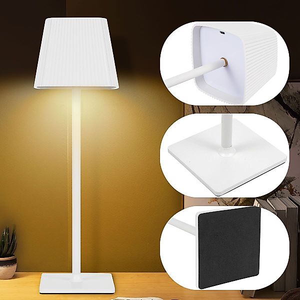 Simloveve LED Tischleuchte Tischleuchte Kabellos Touch günstig online kaufen