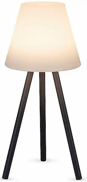 Paco Home Tischleuchte »ROBIN«, Dreibein Outdoor Balkon Für Außen LED Lampe günstig online kaufen