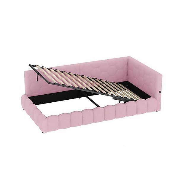 Odikalo Stauraumbett Daybett Tagesbett Schlafsofa mit hydraulischem&USB, 90 günstig online kaufen