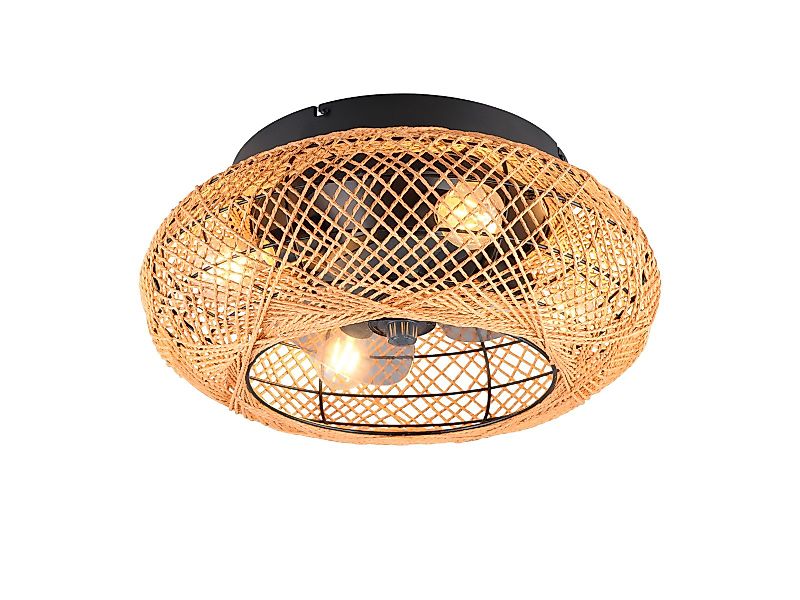 Reality Leuchten LED Deckenleuchte, Ventilatorfunktion, LED günstig online kaufen