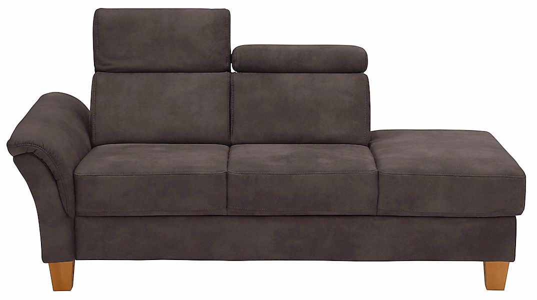 Home affaire Recamiere "Conville" incl. Kopfteilverstellung, Federkern, wah günstig online kaufen