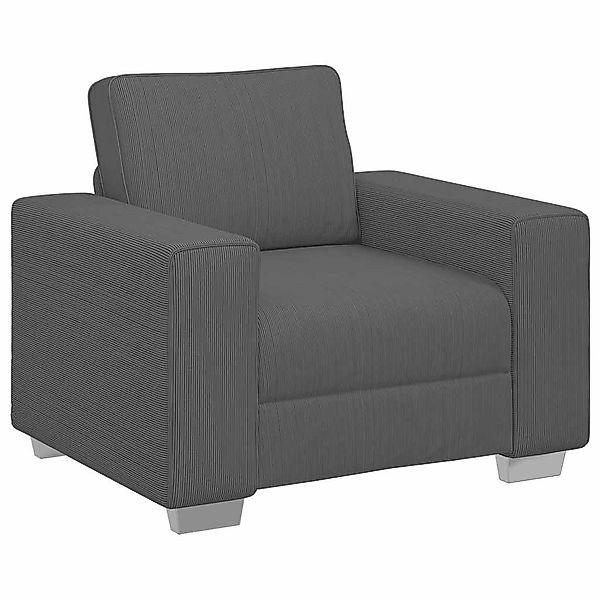 vidaXL Sofa Sessel Dunkelgrau 60 cm günstig online kaufen
