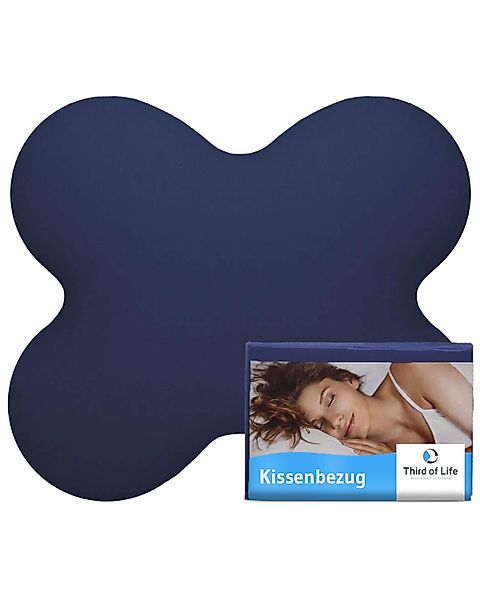 Third of Life Seitenschläferkissenbezug ACAMAR Baumwoll-Kissenbezug günstig online kaufen