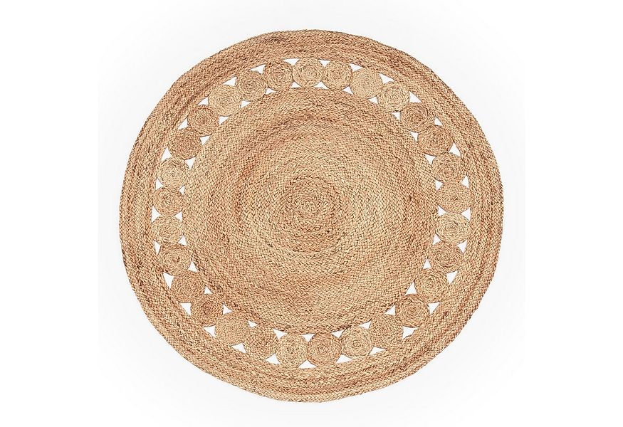 KADIMA DESIGN Teppich Boho wendbar 100% Jute schmutzabweisend Jute Teppich, günstig online kaufen