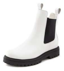 Elbsand Stiefelette Chelseaboots, Schlupfstiefel, Bikerboots aus Leder günstig online kaufen