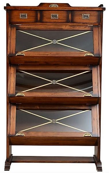 Casa Padrino Stauraumschrank Casa Padrino Luxus Vintage Stil Bücherschrank günstig online kaufen