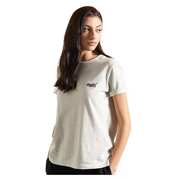 Superdry Orange Label Classic Kurzarm T-shirt M Off White Marl günstig online kaufen