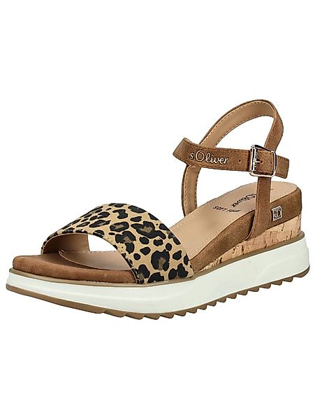 s.Oliver Sandalen Lederimitat Keilsandalette günstig online kaufen