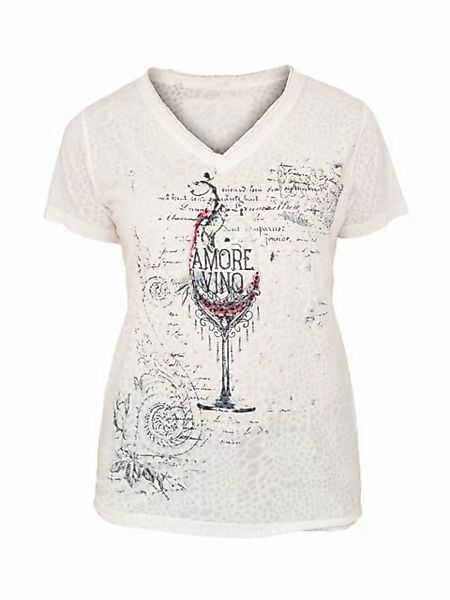 Hangowear Trachtenshirt T-Shirt AMORE VINO offwhite günstig online kaufen