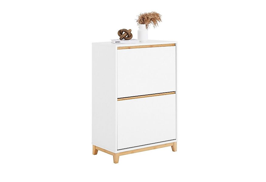 SoBuy Schuhkipper FSR193, Schuhschrank mit 2 Klappen Schuhregal Schuhkommod günstig online kaufen