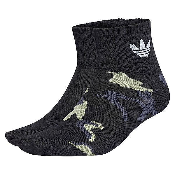 Adidas Originals Camo Mid Ankle Socken EU 37-39 Black günstig online kaufen