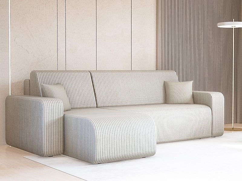 Compleo Ecksofa mit Schlaffunktion und Bettkasten günstig online kaufen