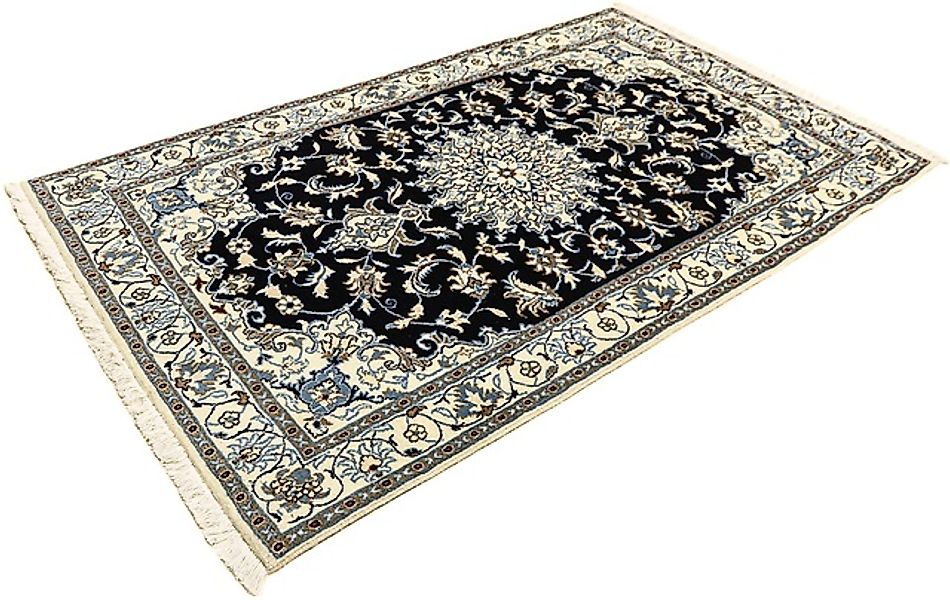 morgenland Orientteppich »Perser - Nain - 198 x 119 cm - dunkelblau«, recht günstig online kaufen