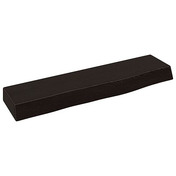 vidaXL Regal Wandregal Dunkelbraun 40x10x4 cm günstig online kaufen