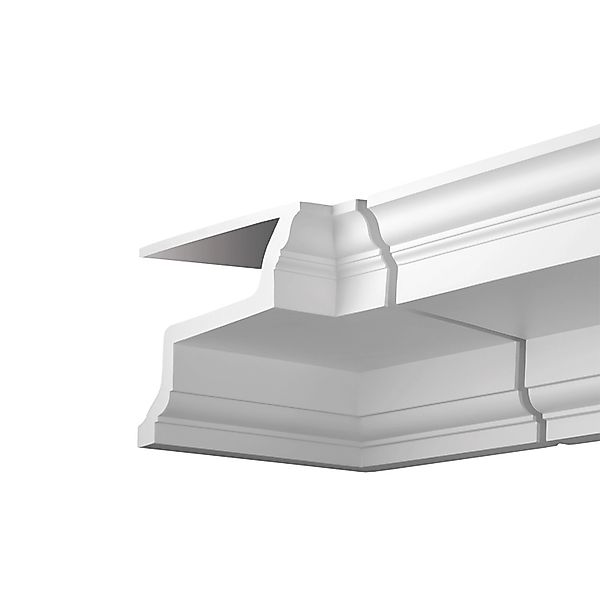 PROFHOME 401123 InnenwinkelAußenstuck Eckelement Fassaden Element 46 cm x 4 günstig online kaufen