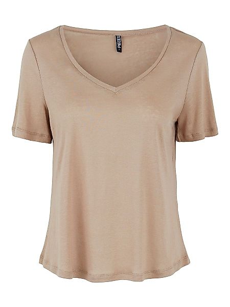 PIECES Pcphoebe T-shirt Damen Braun günstig online kaufen
