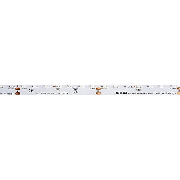 DOTLUX LED-Streifen SIDEVIEW 48W 8mm 4000K IP20 5m-Rolle inkl. 50cm Anschlu günstig online kaufen