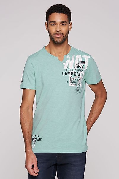 CAMP DAVID Rundhalsshirt mit Baumwolle günstig online kaufen