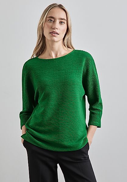 STREET ONE 3/4-Arm-Shirt mit U-Boot-Ausschnitt günstig online kaufen