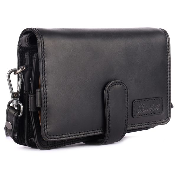 Benthill Reisetasche Echt Leder Reisebrieftasche Dokumententasche günstig online kaufen