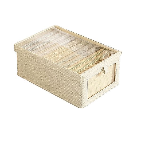 Coonoor Aufbewahrungsbox Faltbare Aufbewahrungsbox, Mit transparentem günstig online kaufen