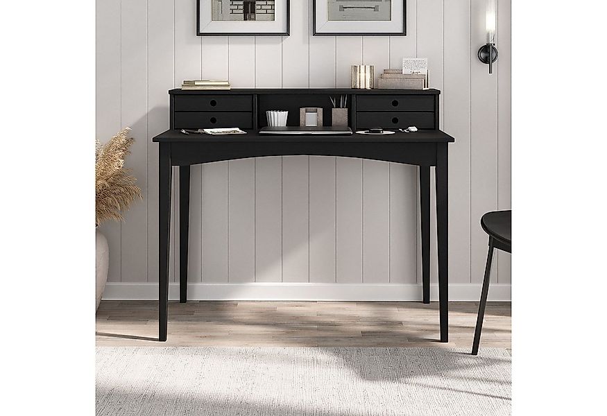 IDIMEX Schreibtisch MILANO, Home Office Tisch mit 4 Schubladen aus Massivho günstig online kaufen