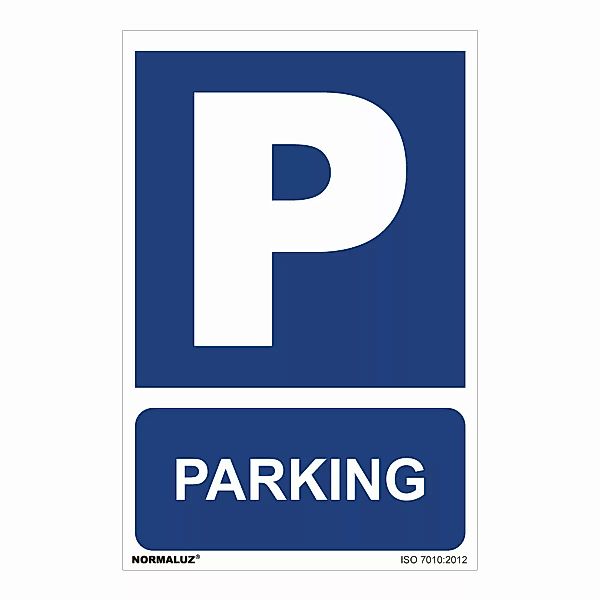 Schild Normaluz Parking Pvc (30 X 40 Cm) günstig online kaufen