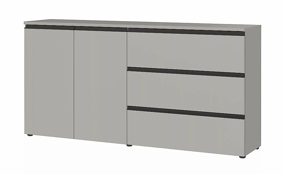 uno Sideboard  Beta ¦ grau ¦ Maße (cm): B: 180 H: 91 T: 41.0 Kommoden & Sid günstig online kaufen