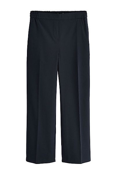 Next Anzughose Figurbetonte weite Hose mit Wollanteil, Petite (1-tlg) günstig online kaufen