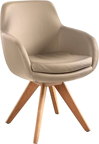 Musterring Esszimmerstuhl "Tavia" (Set) 2 Stk.Stativgestell Eiche Bianco, D günstig online kaufen