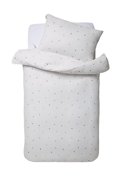 Next Bett-Set Bettgarnitur aus Baumwoll-Musseline, Knitteroptik, günstig online kaufen