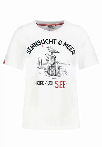 Eight2Nine Kurzarmshirt Eight2nine Damen T-Shirt kurz arm Motive Sommer 100 günstig online kaufen