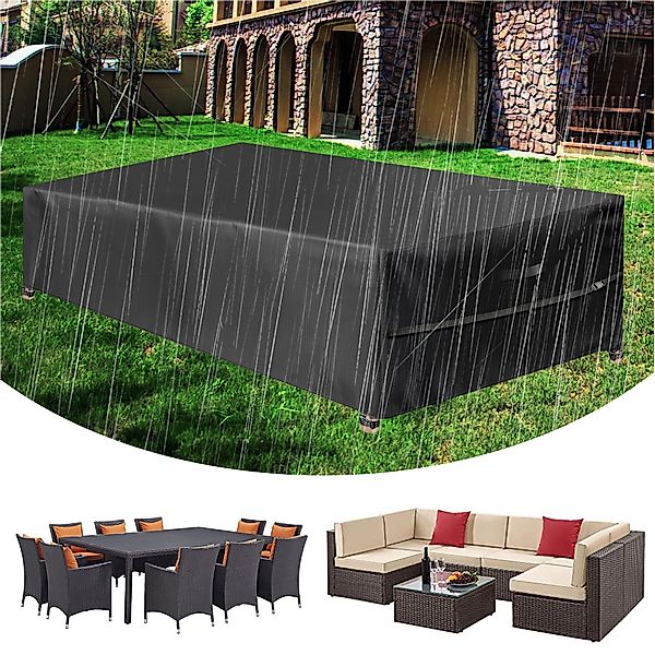 Sunicol Gartenmöbel-Schutzhülle Heavy Duty Wasserdicht Gartenmöbel günstig online kaufen
