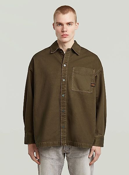 G-STAR Langarmshirt "Boxy Fit Overshirt" günstig online kaufen