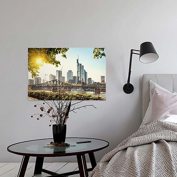 A.S. Création Leinwandbild Frankfurt City, Gemälde, Kinder, Kunst (1 St), B günstig online kaufen